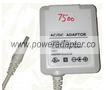 AP3911 Ac Dc Adapter 5V DC 500mA New +(-) 1.3x3.4x7.5mm straigh AP3911 Ac Dc Adapter 5V DC 500mA New +(-) 1.3x3.4x7.5mm straigh